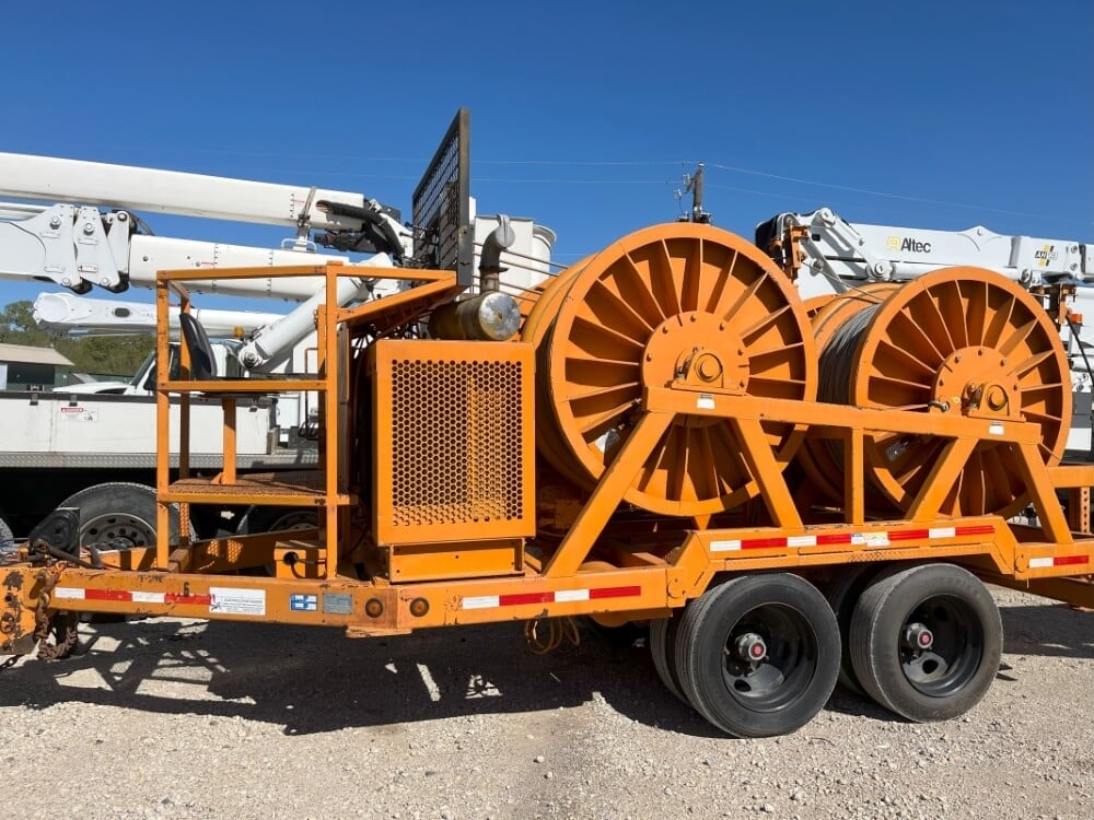 Wagner-Smith T-4DP-115 Reel / Cable Trailer